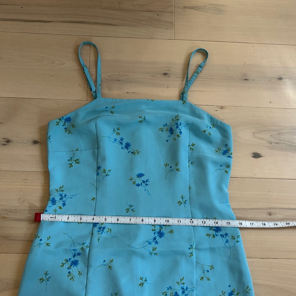 Y2K Express Floral Skort Mini Dress Romper 3/4 - Picture 6 of 15